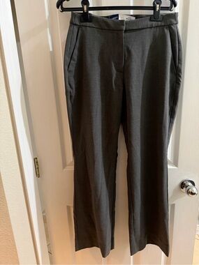 Old Navy Gray Boot Cut Trousers